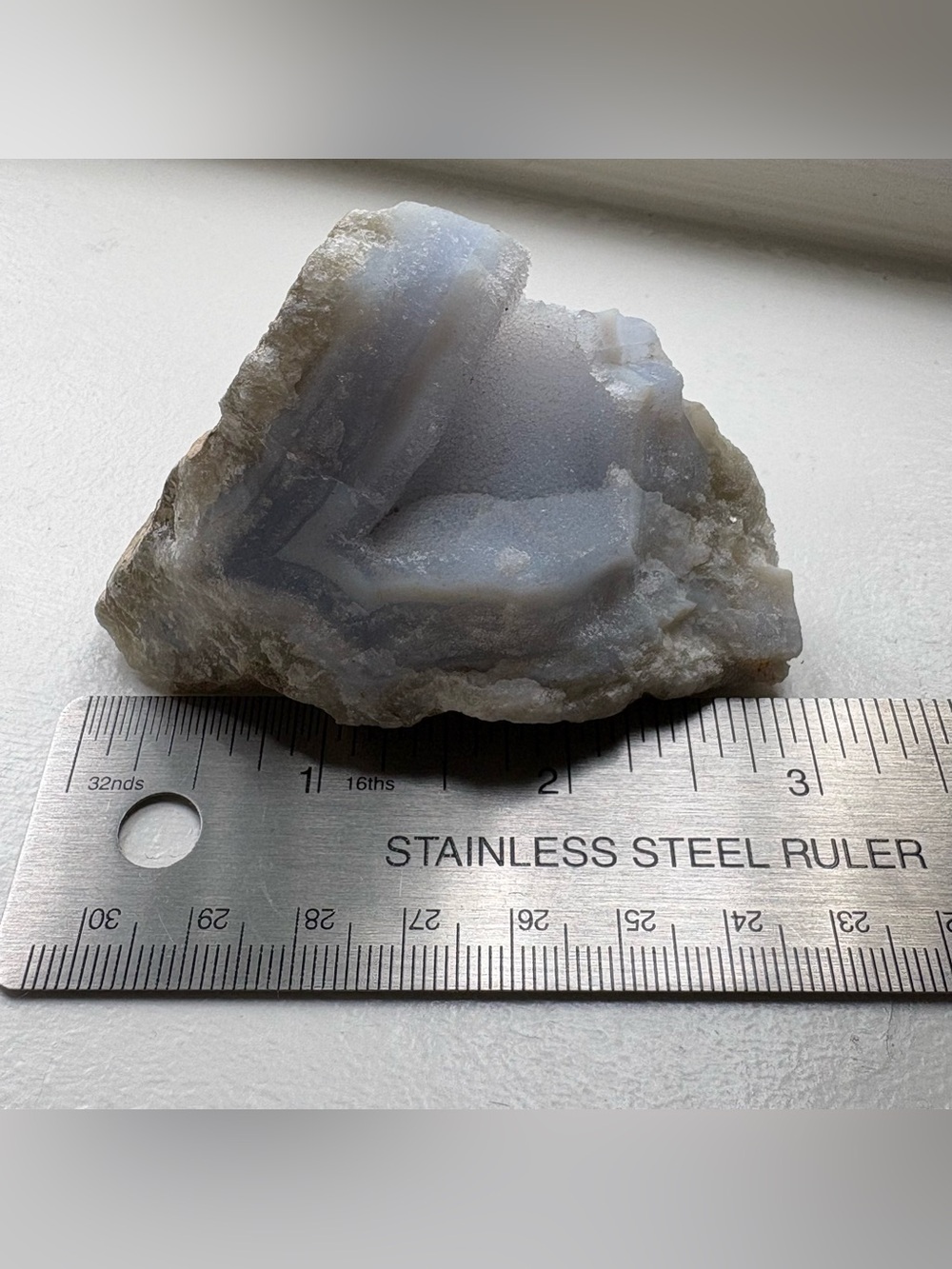 Blue Lace Chalcedony / Agate Raw - Picture 3 of 5